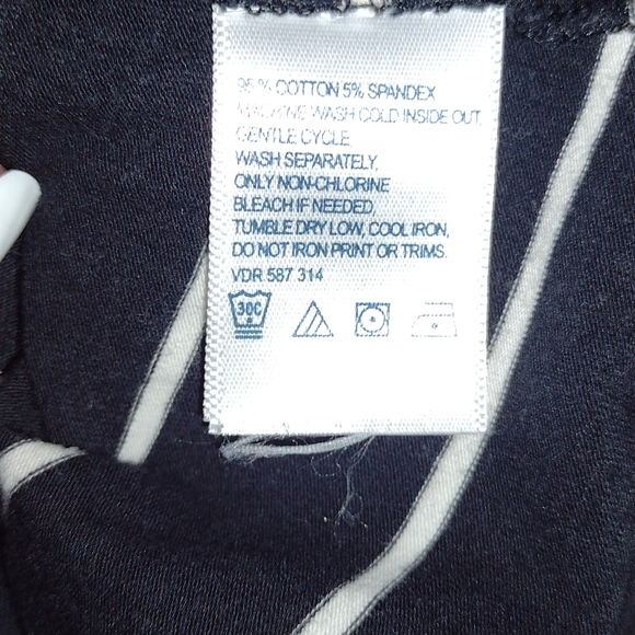 Nautica striped top ptp 18.5" - Picture 5 of 6